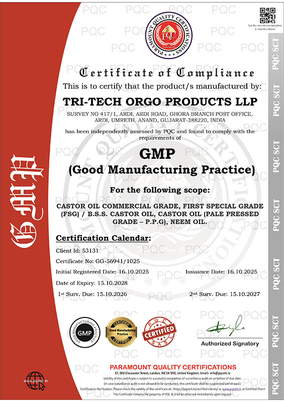 gmp certificate